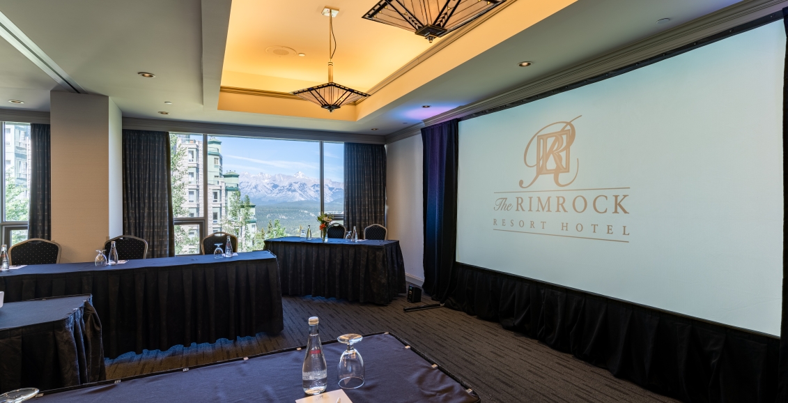 A conference room at the rimrock resort