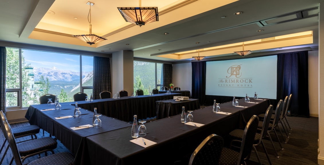 A conference room at the rimrock resort