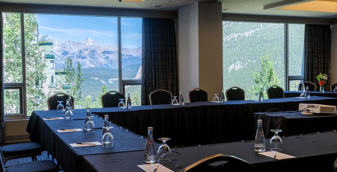 A conference room at the rimrock resort