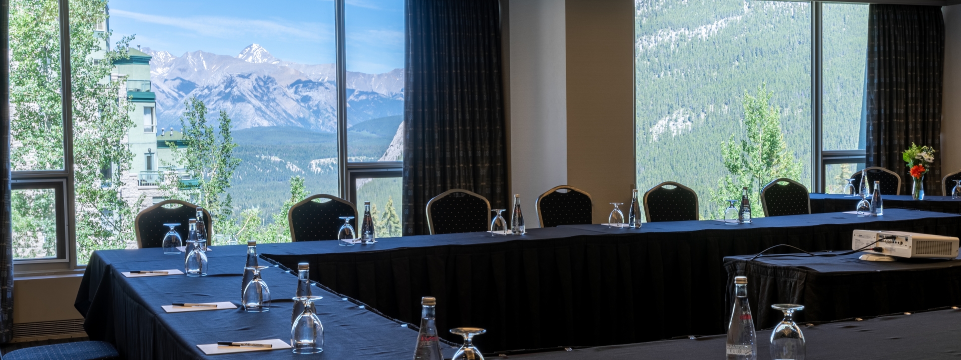 A conference room at the rimrock resort
