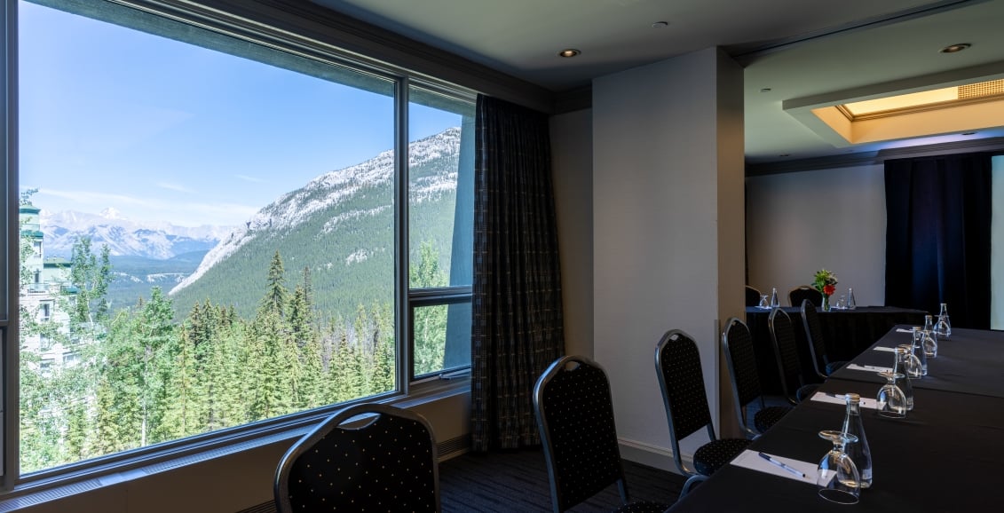 A conference room at the rimrock resort