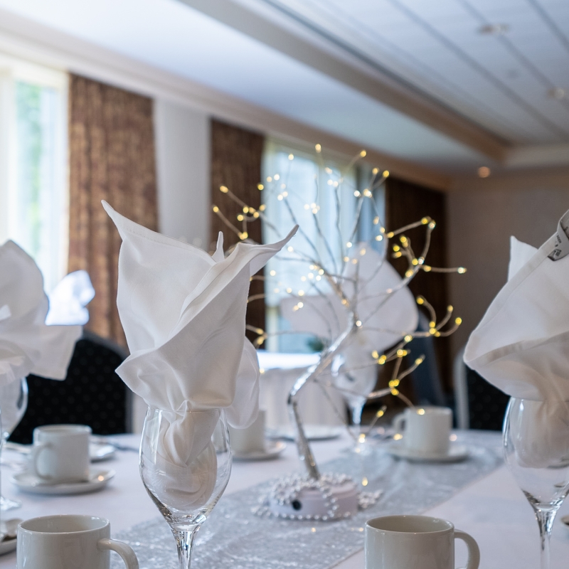 The yarrow and laurel rooms at the rimrock resorts