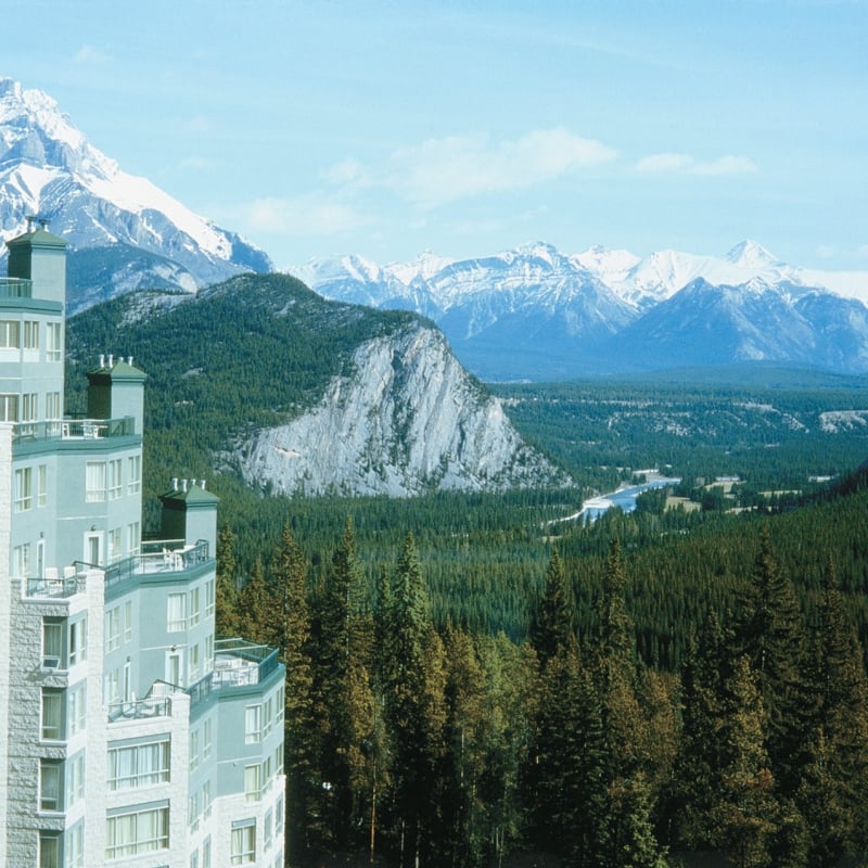 Valley and mountains