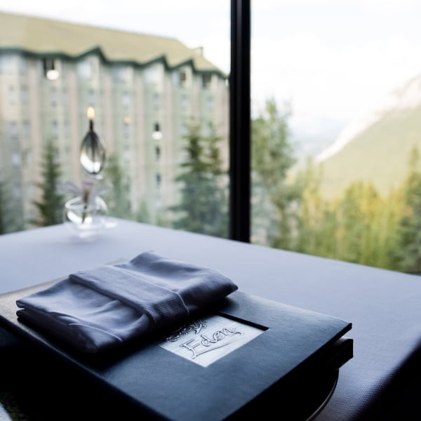 The eden restaurant menu