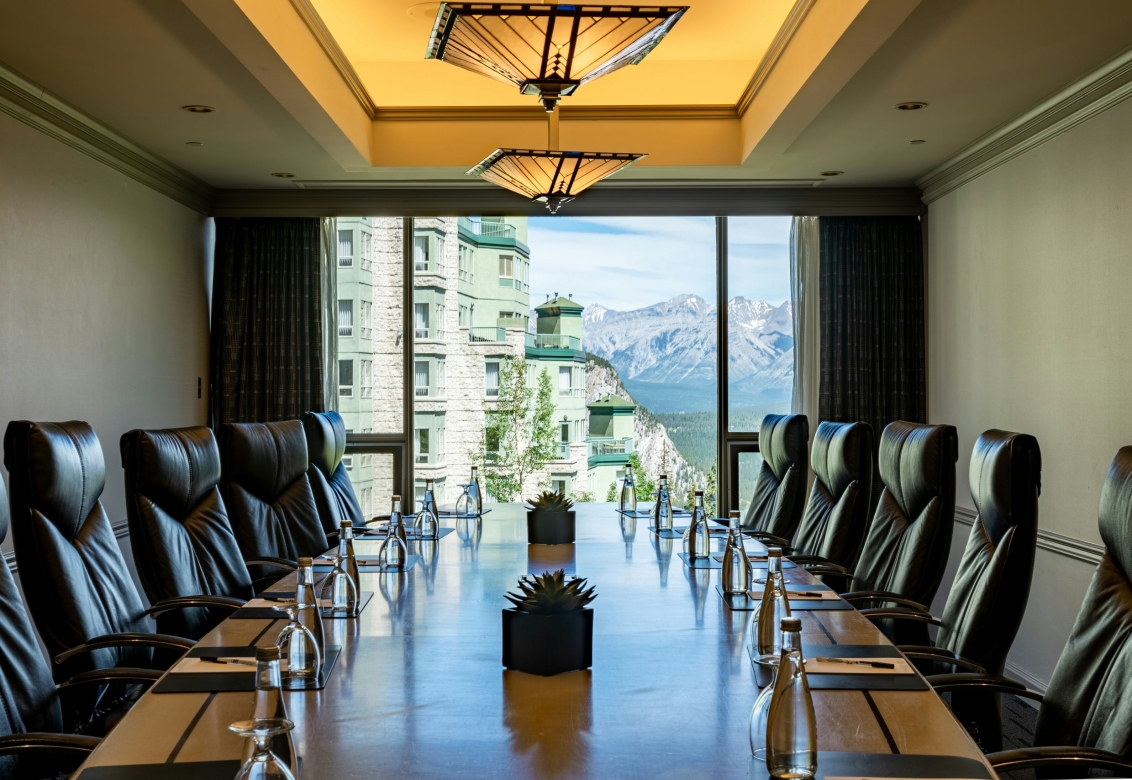 An executive bedroom at Rimrock Resorts