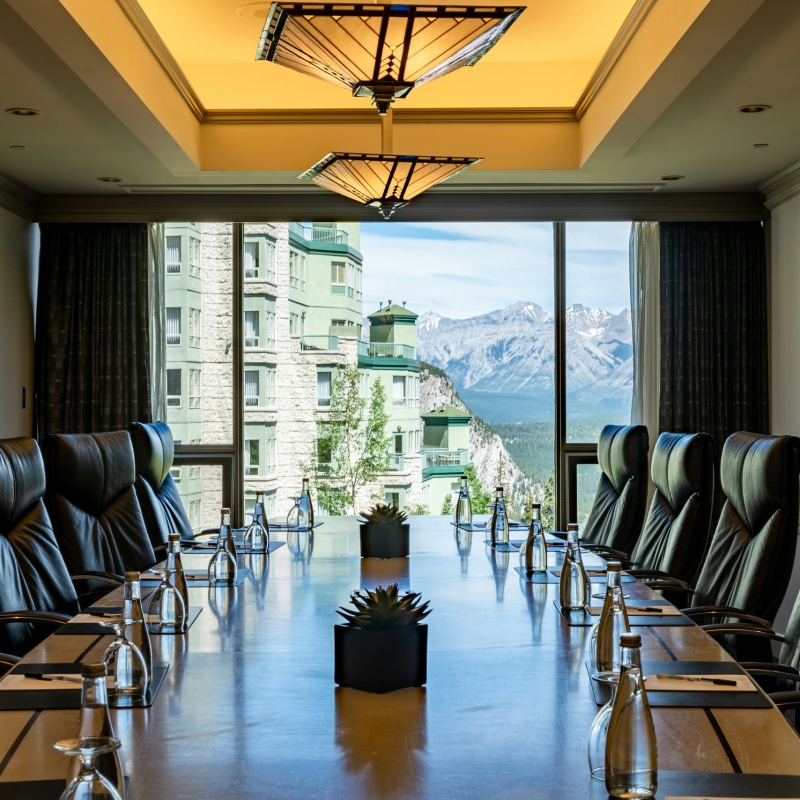 An executive bedroom at Rimrock Resorts