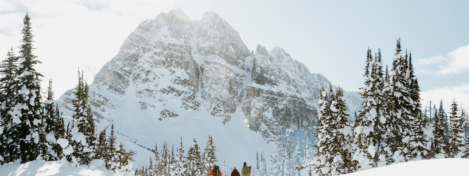 Snowshoeing in Banff