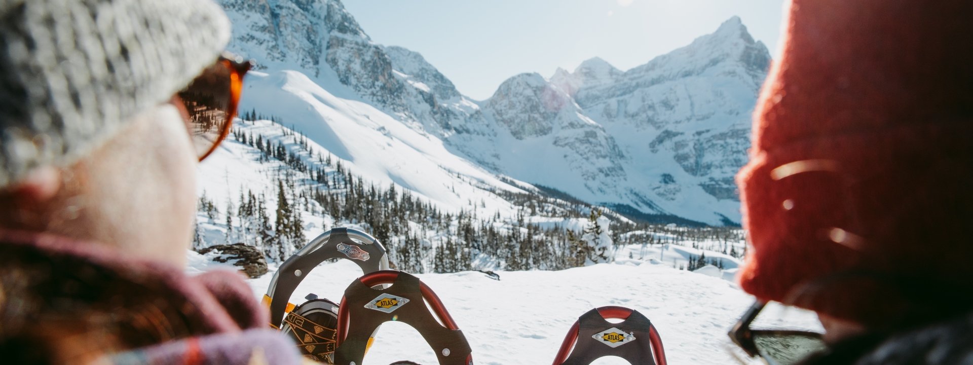 The mountains in winter