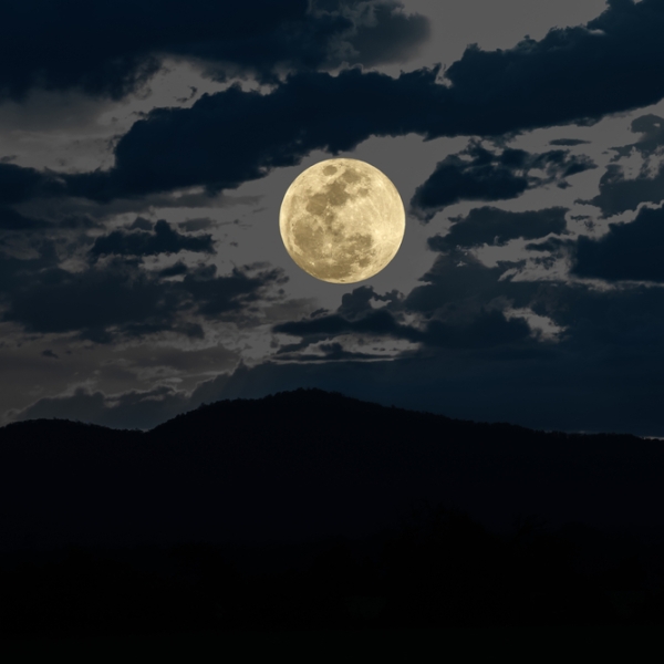 moon night sky