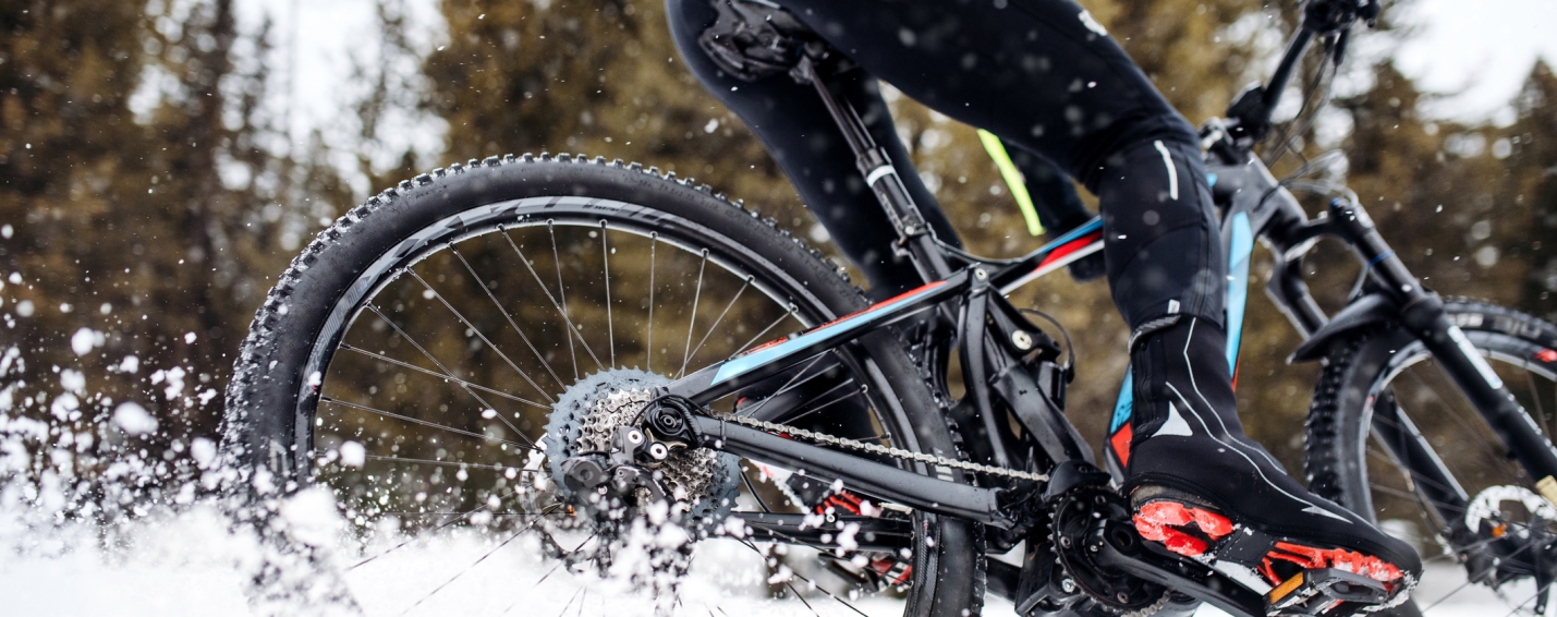 Winterized Ebikes with studded tires