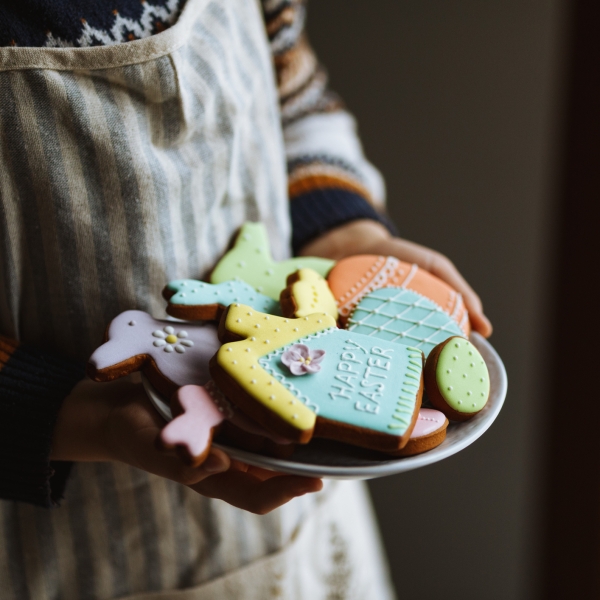 Decorated Easter Cookies