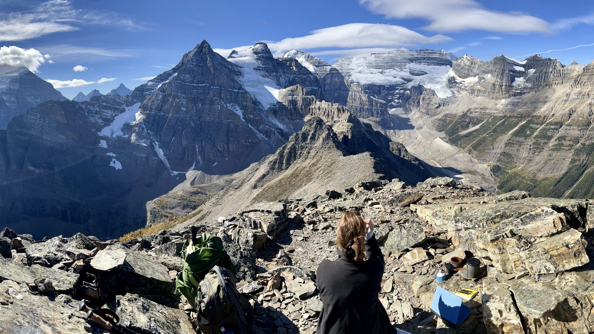Mountain ranges in Banff National Park