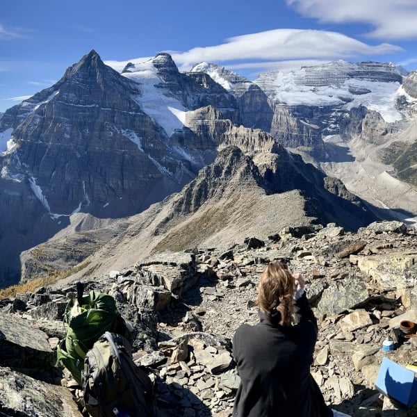 Mountain ranges in Banff National Park