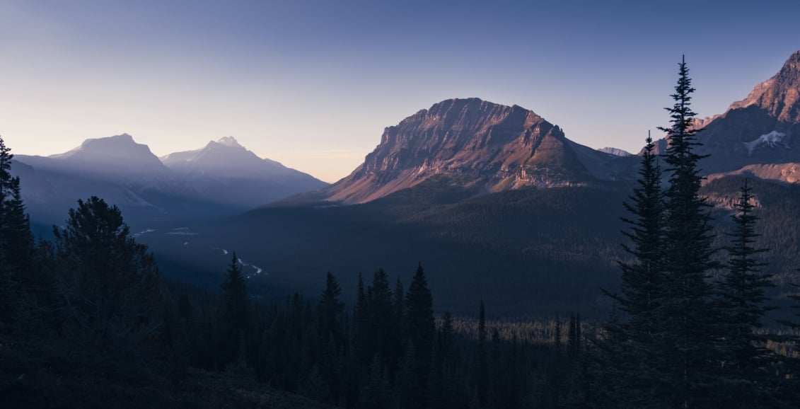 Banff National Park Mountains